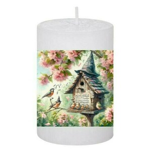 Κερί Vintage Birdhouse 6, 5x7.5cm - αρωματικά κεριά
