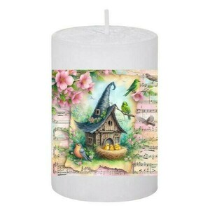 Κερί Vintage Birdhouse 9, 5x7.5cm - αρωματικά κεριά