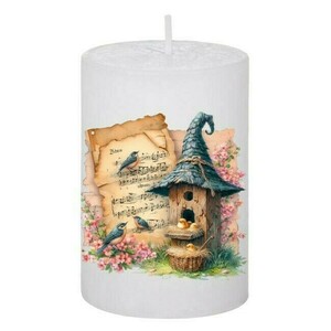 Κερί Vintage Birdhouse 13, 5x7.5cm - αρωματικά κεριά