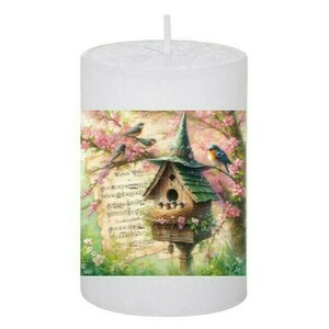 Κερί Vintage Birdhouse 14, 5x7.5cm - αρωματικά κεριά