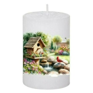 Κερί Vintage Birdhouse 24, 5x7.5cm - αρωματικά κεριά