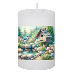 Κερί Vintage Birdhouse 29, 5x7.5cm - αρωματικά κεριά