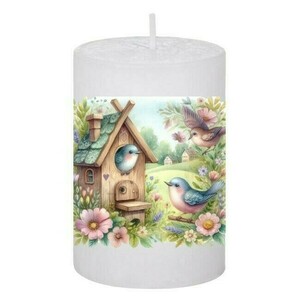 Κερί Vintage Birdhouse 31, 5x7.5cm - αρωματικά κεριά
