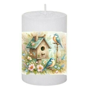 Κερί Vintage Birdhouse 32, 5x7.5cm - αρωματικά κεριά