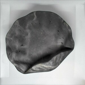 Διακοσμητικό Μπολ Μονόχρωμο Γκρι Γύψινο 17x15x6 - βάζα & μπολ, γύψος - 4