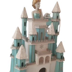 Ξύλινο κάστρο frozen - διακόσμηση βάπτισης