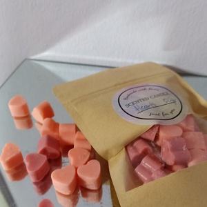 Wax melts 50gr καρδούλες - αρωματικά χώρου, 100% φυτικό, vegan κεριά