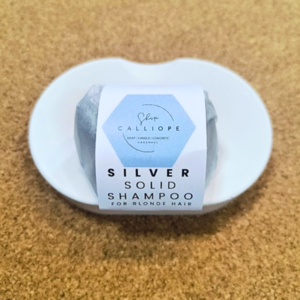 Silver Στερεό σαμπουάν για ξανθά μαλλιά solid shampoo 67g - 2